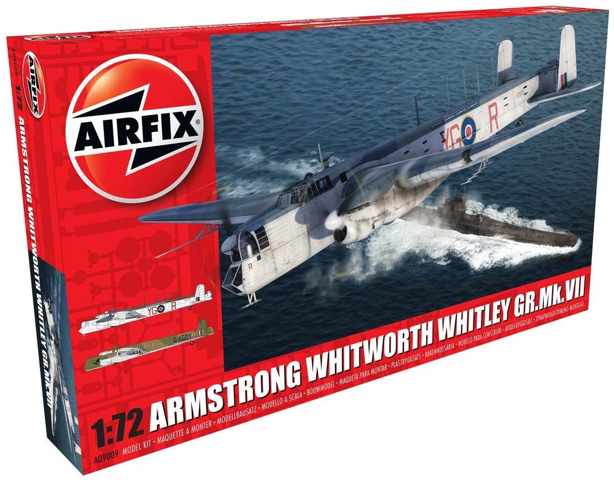 Airfix A09009 - Armstrong Whitworth Whitley MK VII - Escala 1:72