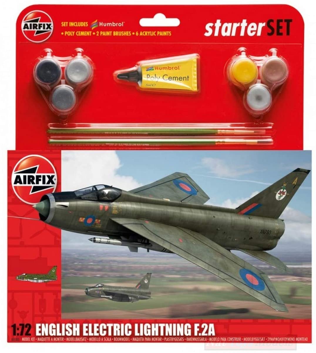 Airfix AX55305 - English Electric Lightning F2A - Escala 1:72