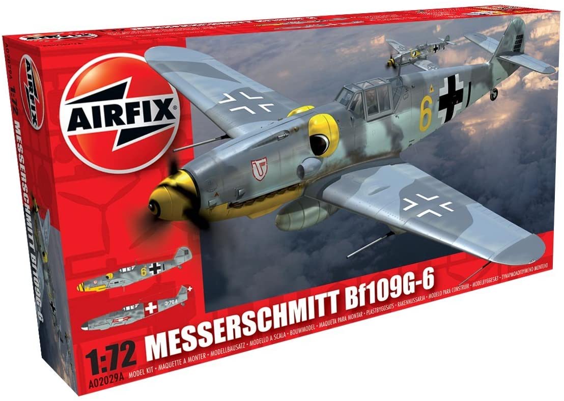 Airfix A02029A - Messerschmitt Bf-109G6 - Escala 1:72