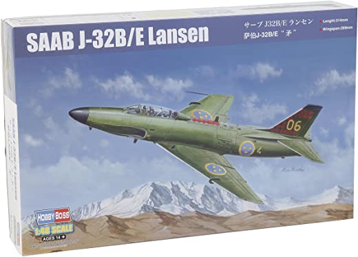Hobby Boss 81752 - Saab J-32B/E Lansen - Escala 1:48