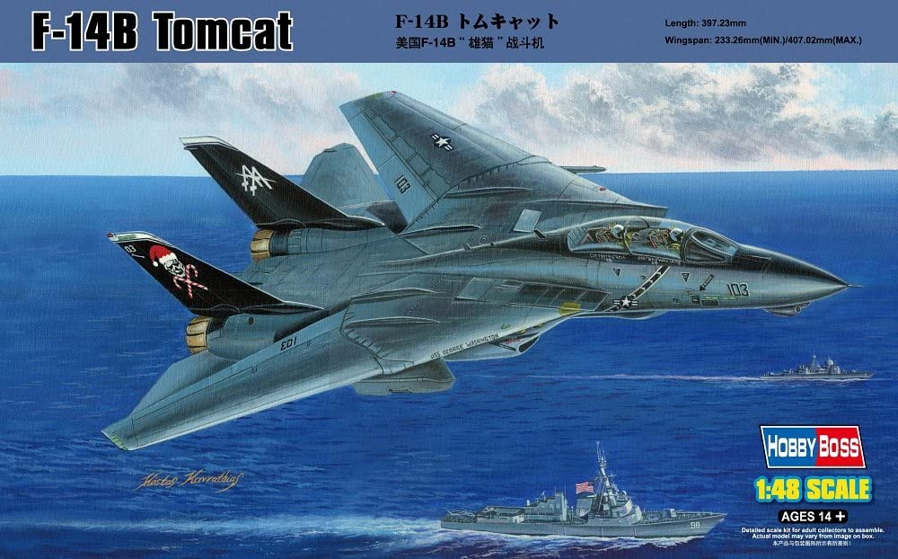 Hobby Boss 80367 - Grumman F-14B Tomcat - Escala 1:48