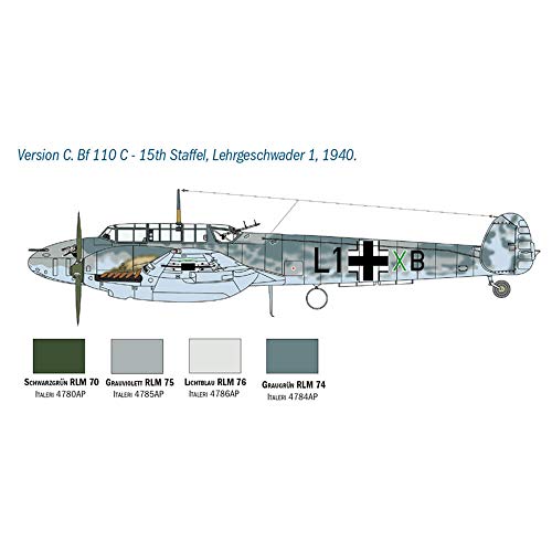 Italeri 2794S - Messerschmitt BF-110 CD - Escala 1:48