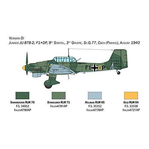 Italeri 2807S - Junkers JU87B Stuka - Escala 1:48