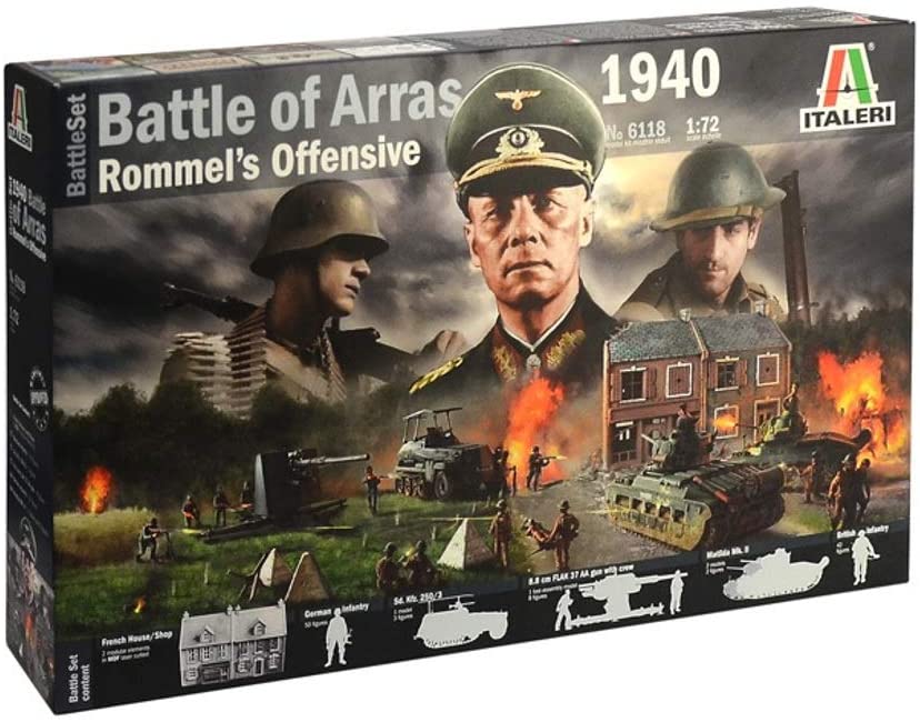 Italeri 510006118 - Diorama Batalla de Arras 1940 - Escala 1:72