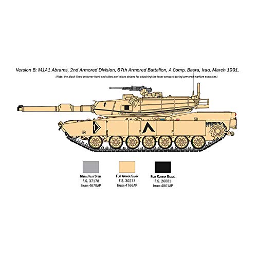 Italeri 510006571 - Tanque Abrams M1 - Escala 1:35