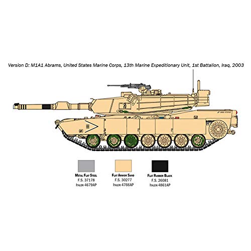 Italeri 510006571 - Tanque Abrams M1 - Escala 1:35