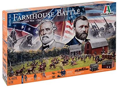 Italeri IT6179 - Diorama Farmhouse Battle American Civil War 1864 - Escala 1:72