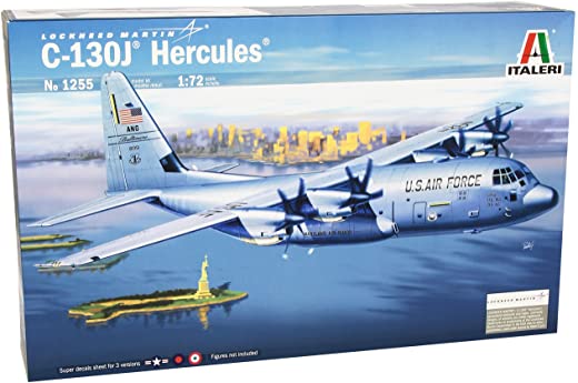 Italeri 510001255 - C-130J Hercules - Escala 1:72