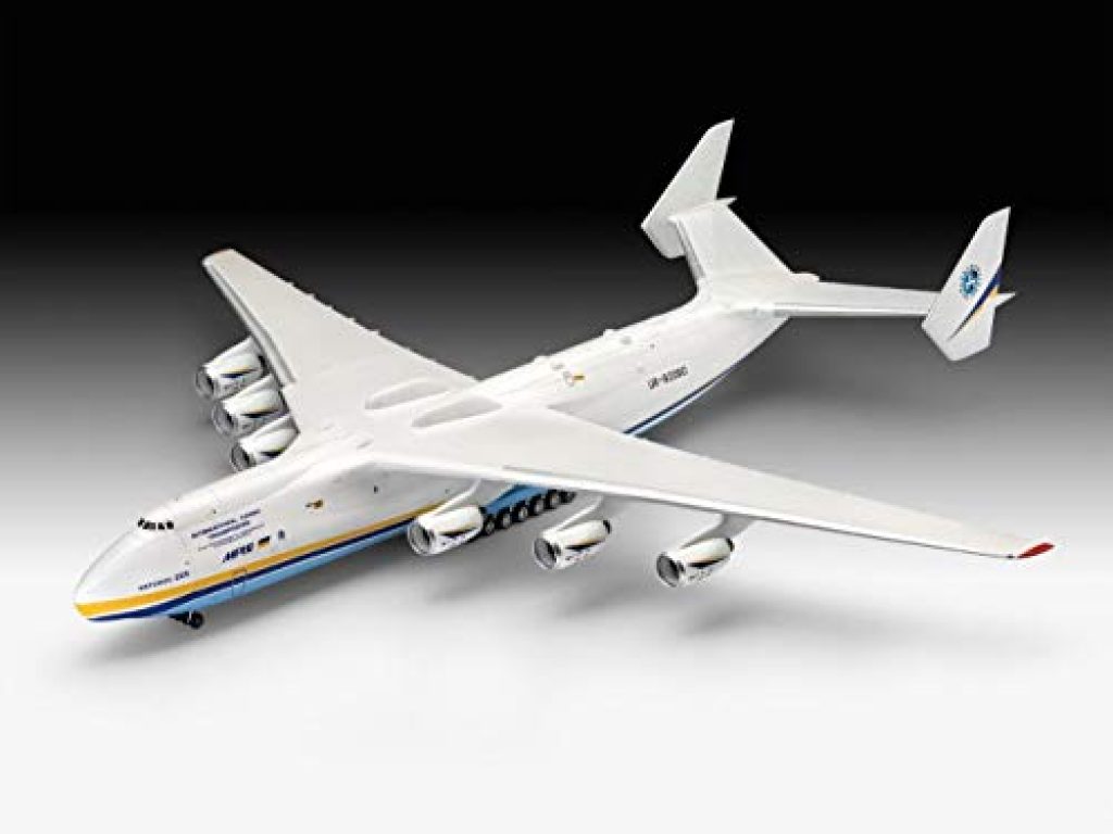 Revell Antonov An-225 Mrija Modelbouwset 1:144 - 227 Onderdelen - Met Bouwopties & Gedetailleerd Chassis