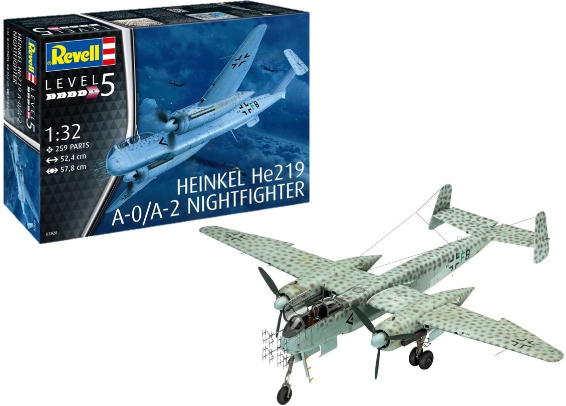 Revell 3928 - Heinkel He219 A0/A2 Nightfighter - Escala 1:32