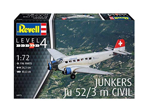 Revell 4975 - Junkers Ju52/3 - Escala 1:72