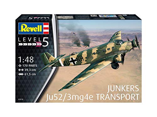 Revell 3918 - Junkers Ju52/3mg4e - Escala 1:48