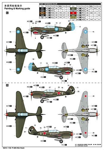 Trumpeter 2212 - Curtiss P-40N WarHawk - Escala 1:48