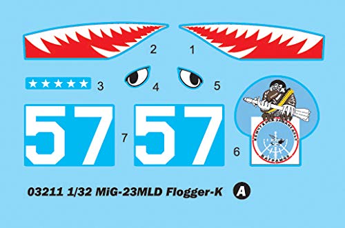 Trumpeter 3211 - Mig-23 MLD Flogger K - Escala 1:32