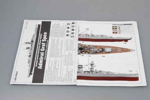 Trumpeter 5316 - Acorazado Admiral GRAF Spee - Escala 1:350
