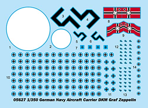 Trumpeter 5627 - Portaviones DKM GRAF Zeppelin - Escala 1:350