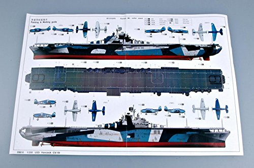 Trumpeter 5610 - Portaviones USS Hancock CV19 - Escala 1:350