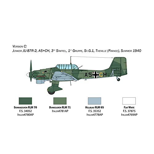 Italeri 2807S - Junkers Ju-87B Stuka - Escala 1:48