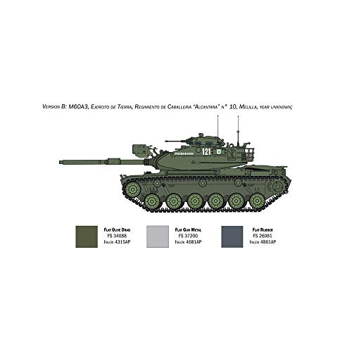 Italeri 6582S - M60A3 Tanque - Escala 1:35