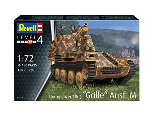 Revell 1:72 Escala Kit Sturmpanzer 38t Rejilla Ausf M Kit plástico modelo RV03315 